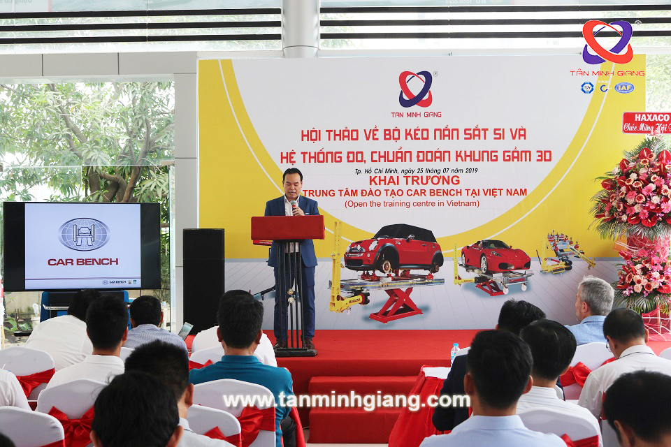Khai trương Trung tâm đào tạo sửa chữa Car Bench tại Việt Nam