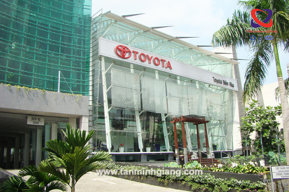 Thi công và lắp đặt thiết bị cho Toyota Biên Hòa